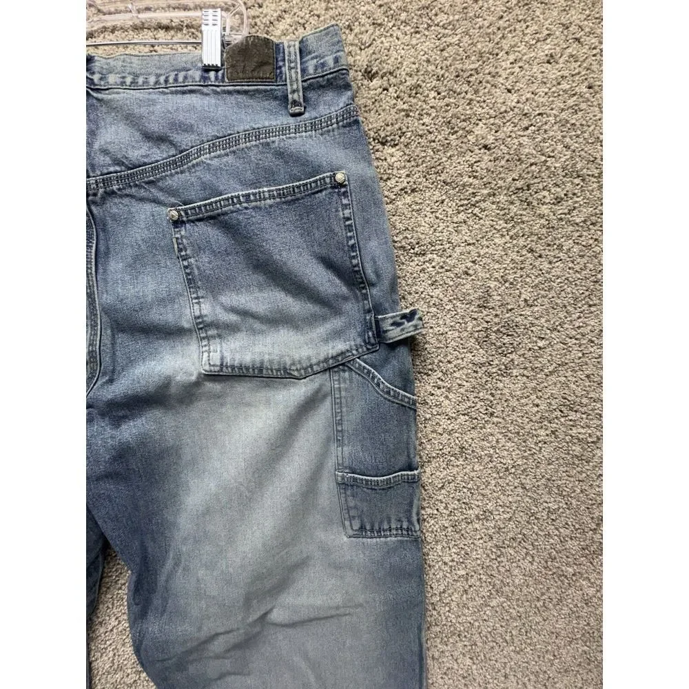 Levis Silver Tab Carpenter‎ Jeans Mens Size 38x32 Blue Denim 90's Vintage